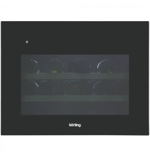 Встраиваемый винный шкаф Korting KFW 501 SL GN