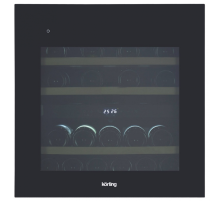 Встраиваемый винный шкаф Korting KFW 604 DB GN