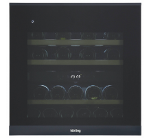 Встраиваемый винный шкаф Korting KFW 604 DB GXN