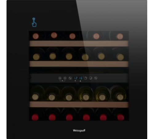 Винный холодильник Weissgauff WWCI-36 DB DualZone 431 601