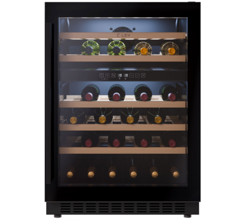 Винный шкаф Lex LWD6046BL dual zone