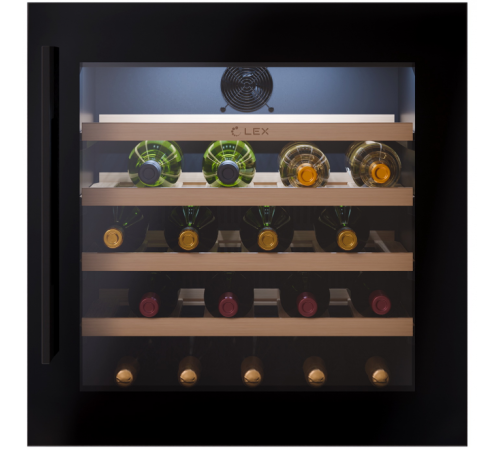 Винный шкаф Lex LWD6036BL