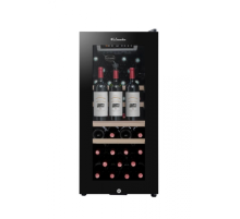 Монотемпературный шкаф LaSommeliere LS38BLACK