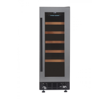 Винный шкаф Hyundai HBWC 0831 SU черный