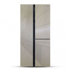 Холодильник Ginzzu NFK-610 Gold glass