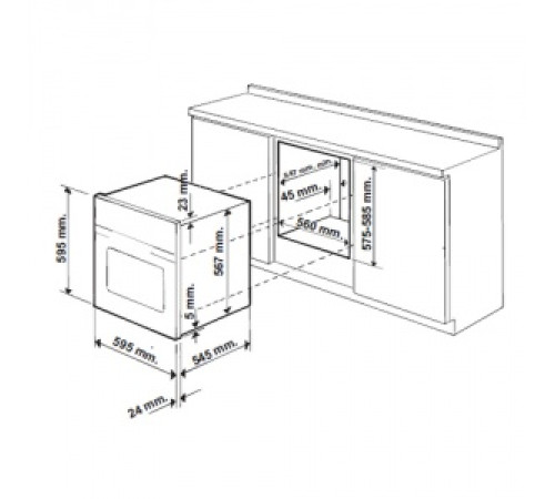 Духовой шкаф HOTPOINT-ARISTON on 838 i rfh