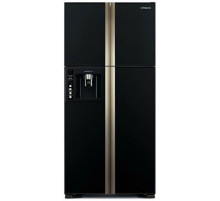 Холодильник  HITACHI r-w662 fpu3x gbk черный