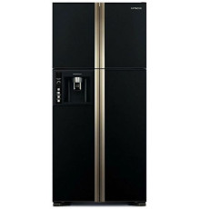 Холодильник  HITACHI r-w662 fpu3x gbk черный