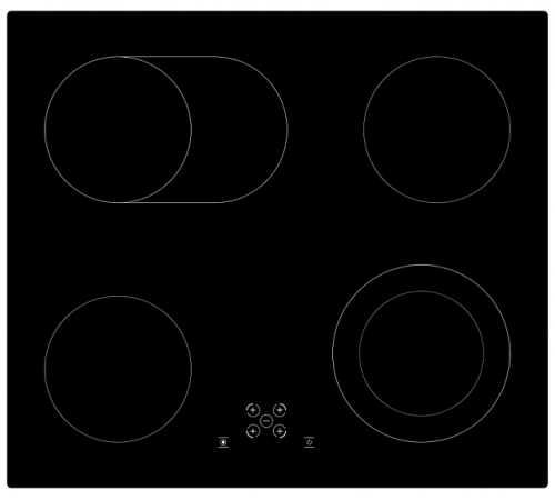 Варочная панель SIMFER H60D17B011