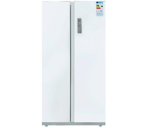 Холодильник GINZZU NFK-580 Glass (white)