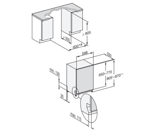 Посудомоечная машина MIELE G 7180 SCVi EDST