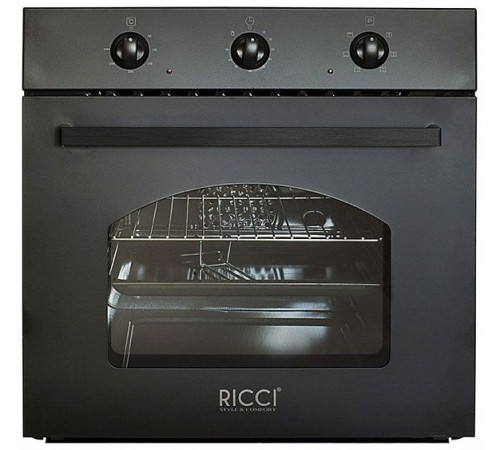 Встраиваемый электрический духовой шкаф RICCI REO-610 BL