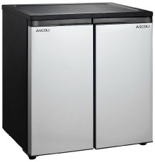 Холодильник ASCOLI ACDS355 (серебристый)