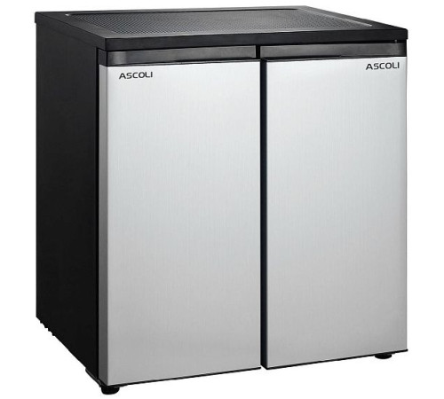 Холодильник ASCOLI ACDS355 (серебристый)