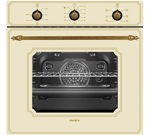 Электрический духовой шкаф AVEX RY 6060, бежевый
