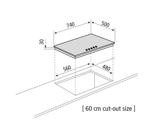 Варочная поверхность GLEM gtp851hix