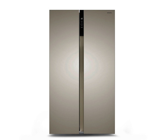 Холодильник GINZZU NFI-5212 золотистый