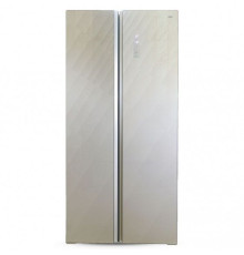 Холодильник Ginzzu NFK-465 Gold glass