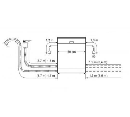 Посудомоечная машина BOSCH SMS45DI10Q