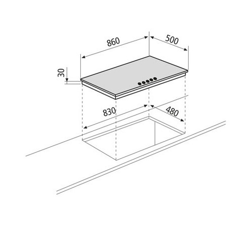 Варочная поверхность GLEM gtp955hix