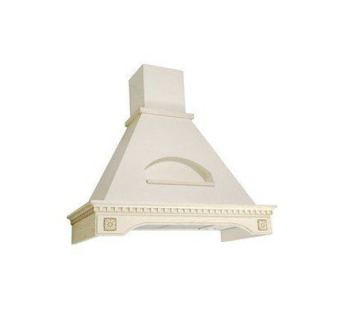 Вытяжка ELIKOR БЕЛЬВЕДЕР ФЛОРЕАЛЕ 90П-650-П3Г БЕЖЕВЫЙ/ДУБ БЕЛЫЙ+ПАТИНА ЗОЛ.