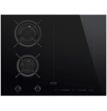 Комбинированная варочная панель SMEG PM6621WLDX