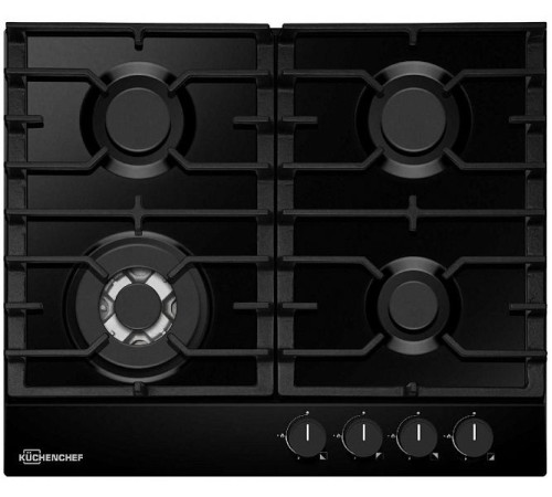 Встраиваемая газовая варочная панель Kuchenchef KHG611WAS