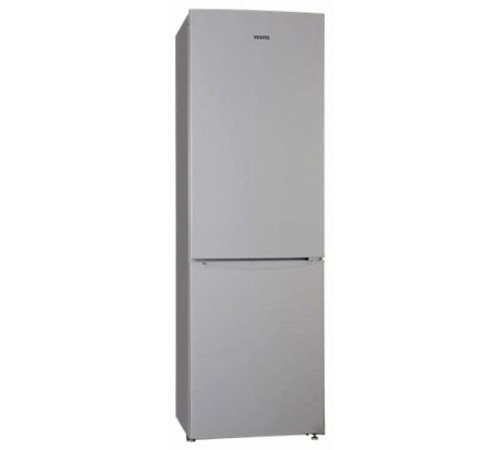 Холодильник VESTEL vcb 365 мs серебристый