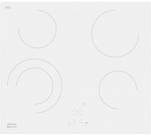 Стеклокерамическая панель Krona DOLCE 60 WH