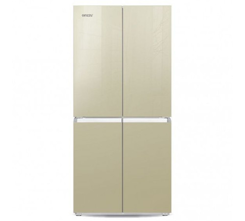 Холодильник Ginzzu NFK-425 шампань