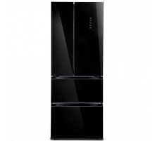 Холодильник TESLER RFD-360I BLACK GLASS
