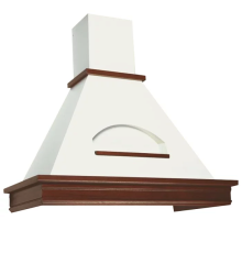 Вытяжка Elikor Бельведер 60 бежевый бук крем патина зол