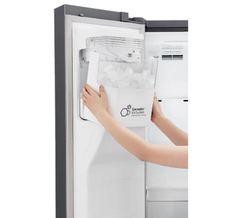 Холодильник LG GS-J961PZBZ нержавеющая сталь