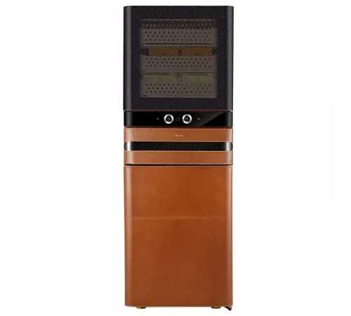 Сигарный шкаф AFIDANO L6 (Коньячная кожа)