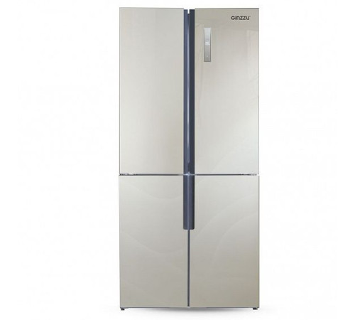 Холодильник Ginzzu NFK-510 шампань