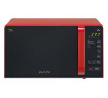 Микроволновая печь DAEWOO KQG-663R красный/черный