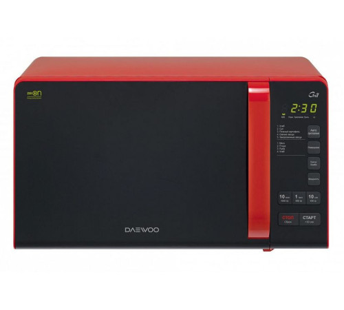 Микроволновая печь DAEWOO KQG-663R красный/черный