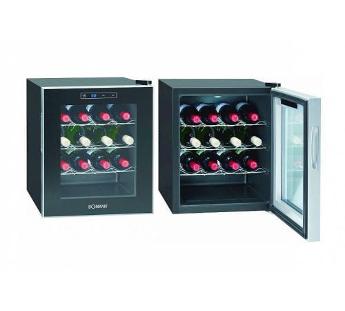 Винный шкаф BOMANN KSW 344 СЕРЕБРО