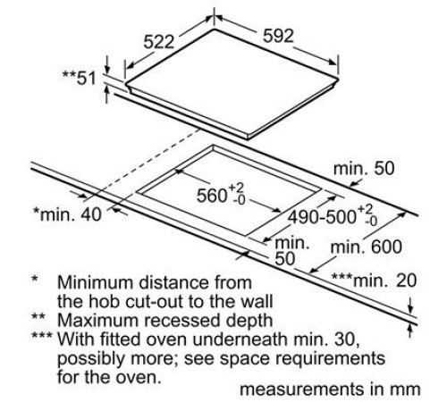 Поверхность SIEMENS eh 651ft17 e