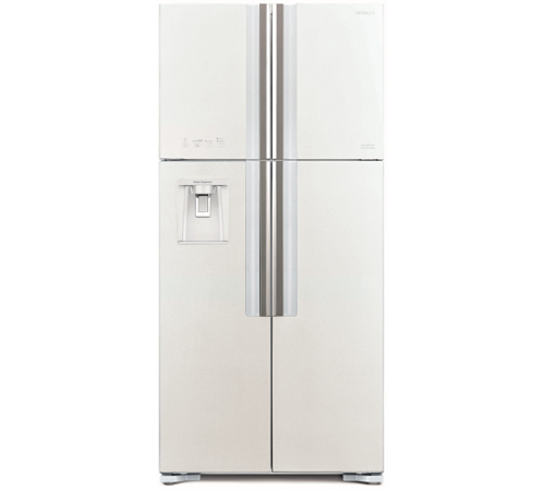 Холодильник HITACHI R-W 662 PU7 GPW белое стекло