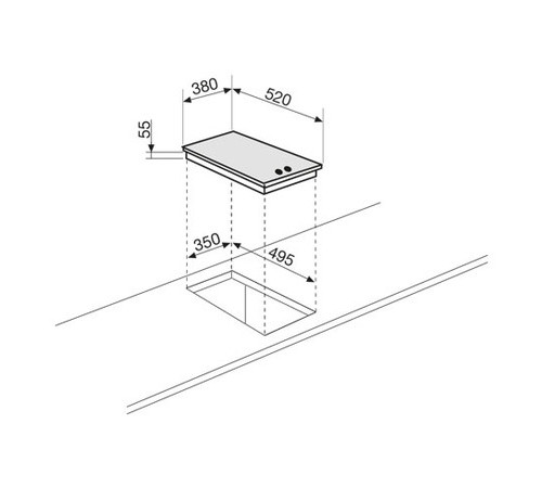 Варочная поверхность GLEM gvp415hbk
