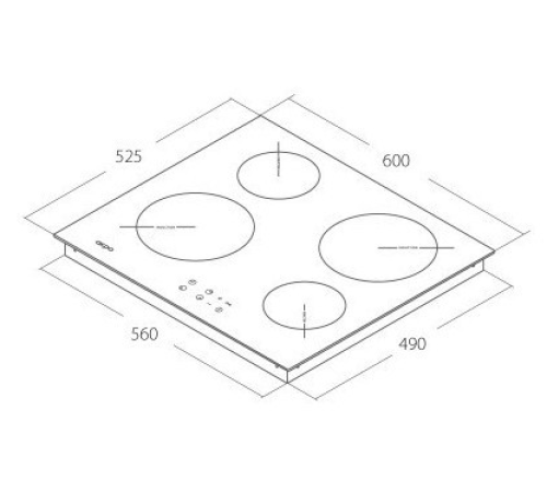 Варочная поверхность AKPO PIA 6082501