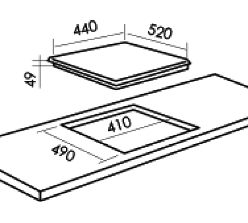 Варочная панель MBS PG-453 BL