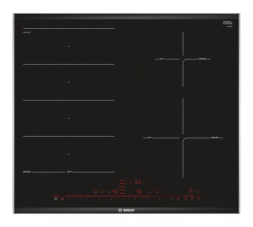Индукционная стеклокерамич. панель Bosch PXE 675DC1E