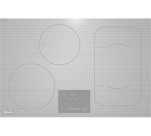 Варочная панель MIELE KM6349-1 белый встр.заподлицо