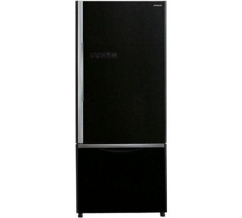 Холодильник HITACHI R-B 502 PU6 GBK черное стекло