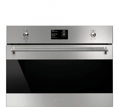 Компактный духовой шкаф Smeg SF4390VCX1