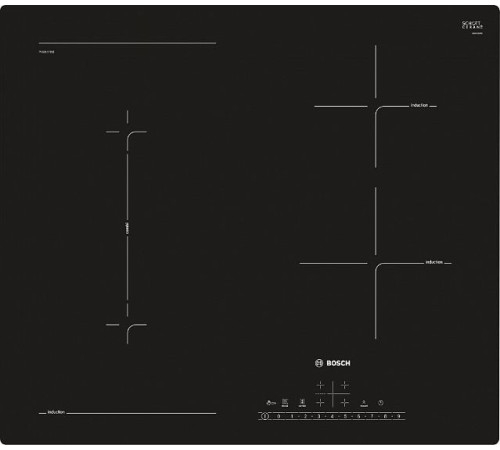 Варочная поверхность Bosch PVS 611 FB1E черный