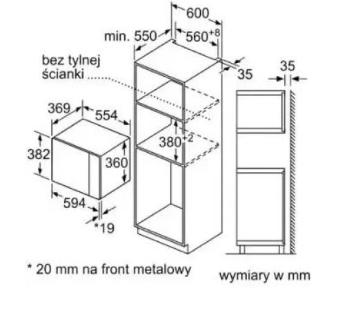 Микроволновая печь BOSCH BFL553MS0