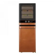 Сигарный шкаф AFIDANO L8 (Коньячная кожа)